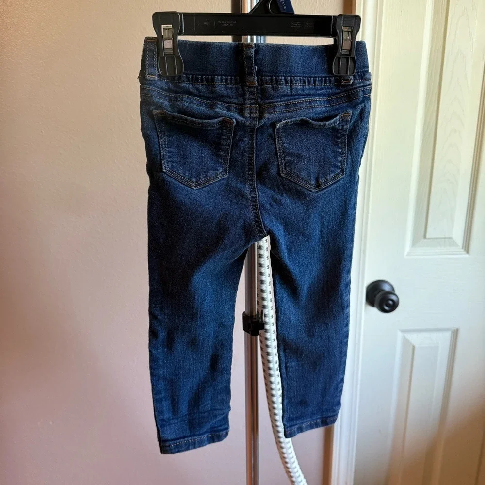 Gap Kids Toddler‎ 2T Jegging Dark Wash Pull On Denim Jeans Stretch Pant